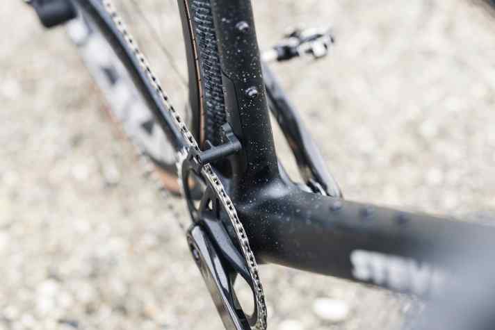 Adaptable - the Camino RS can also be fitted with a front derailleur