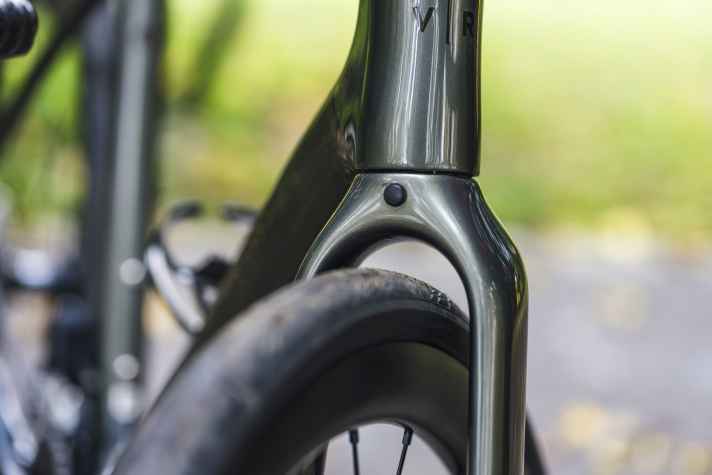 The mount for a front light is also included