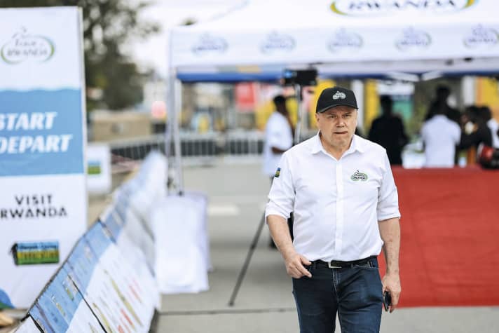 Philippe Colliou ist Technischer Direktor der Tour du Rwanda