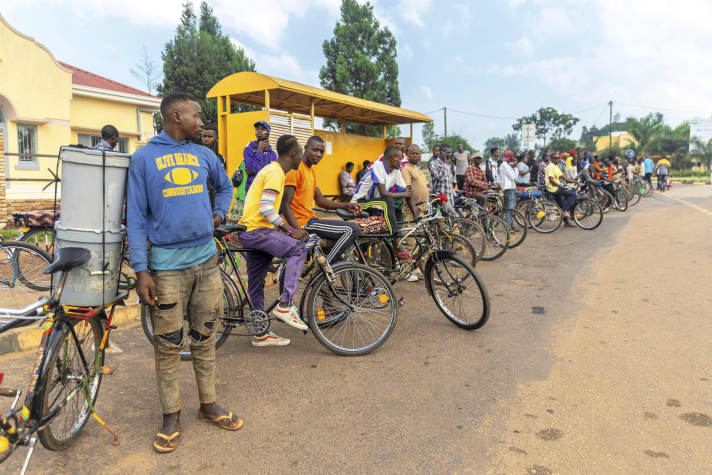 Nachwuchs: Fahrradtaxifahrer sind ein Reservoir für den ­ruandischen Radsport-Nachwuchs