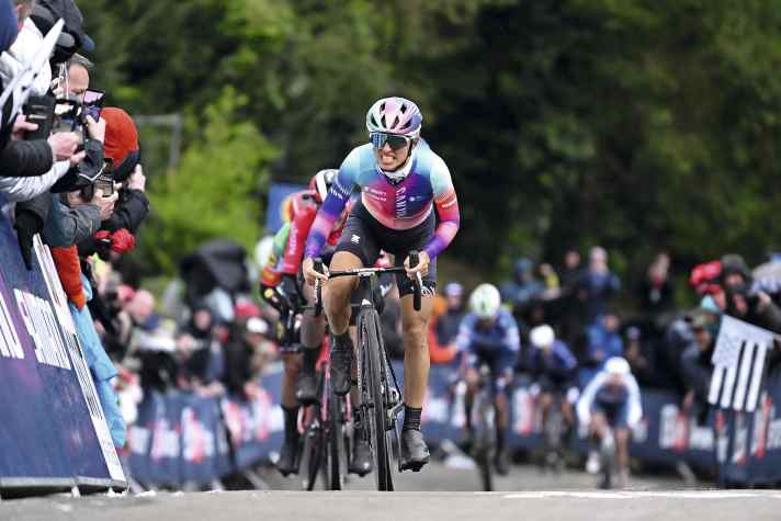 Kasia Niewiadoma ist einer der Stars im Team Canyon//SRAM Racing