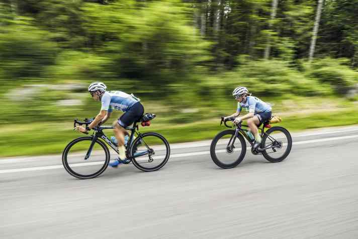Anspannung: Auf der Strecke geben Nina und Obi alles. Ihr Ehrgeiz hält bis ins Ziel