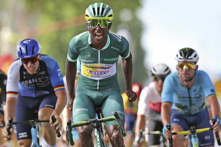 Biniam Girmay: Geballte Sprint-Power im Grünen Trikot