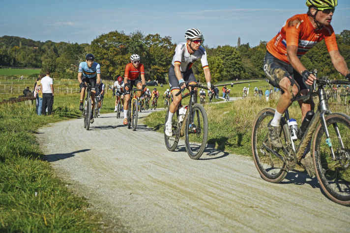 Dauerdruck: Lockere Phasen im Rennen gibt’s kaum, es wird permanent aufs Tempo gedrückt