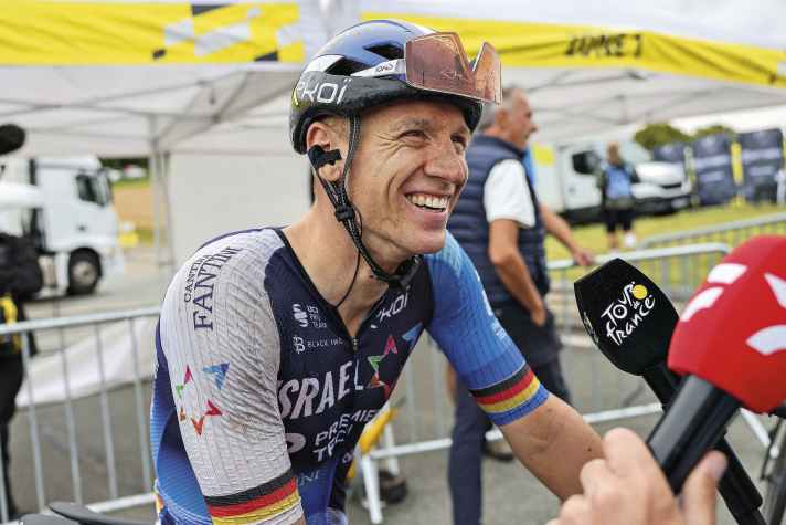 Pascal Ackermann war bei der Tour de France nahe dran an einem Etappensieg