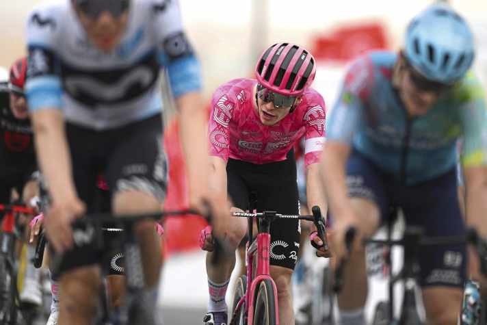 Beacon of hope: Georg Steinhauser impressed with a stage win last year