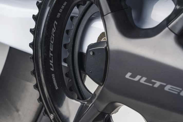 Viel Rad fürs Geld - Selbst die Leistungsmessung ist an dem preiswerten Renner serienmäßig