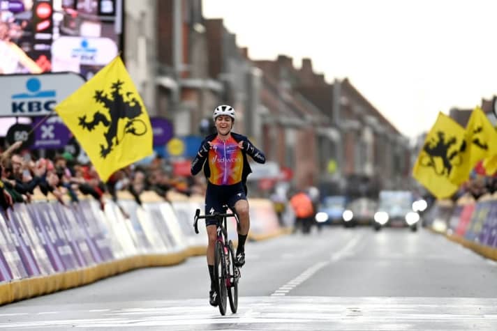 Neben der heimischen Tour-de-Suisse-Gesamtwertung gewann Marlen Reusser auch den Klassiker Gent-Wevelgem im Jahr 2023