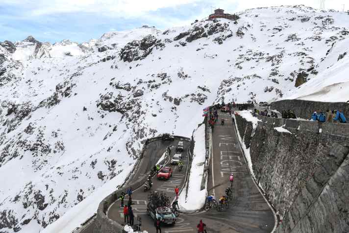 The Stelvio Pass has been removed from the 2024 Giro d'Italia programme