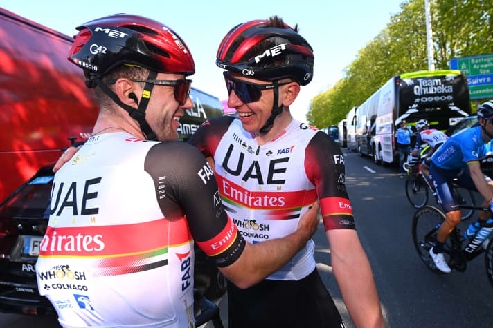 Zweimal verhalf Marc Hirschi seinem Teamkollegen Tadej Pogacar zum Tour-de-France-Gewinnen. Nun bekommt er selbst immer mehr freie Fahrt