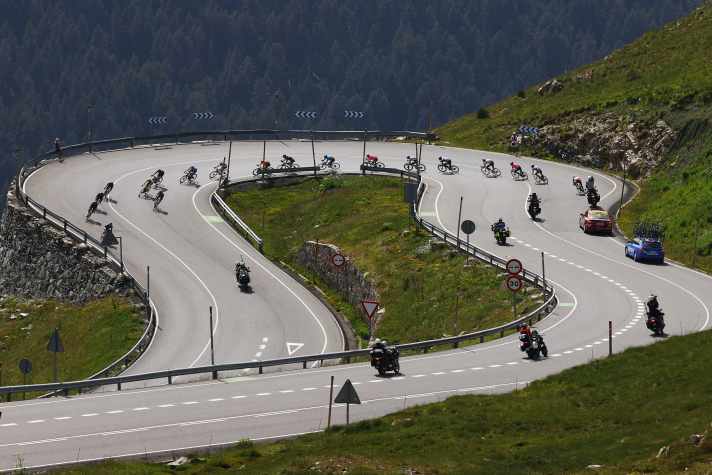Le Port d'Envalira, le plus haut col routier des Pyrénées, a accueilli la 15e étape du Tour de France 2021.