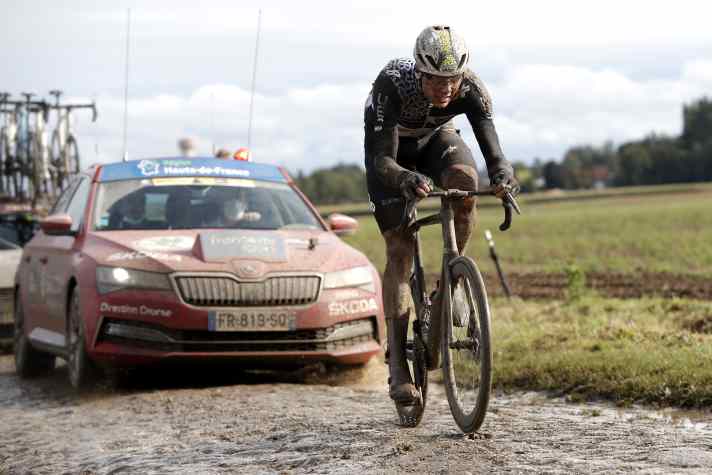 Weight as an advantage: Walscheid puts pressure on the pavé