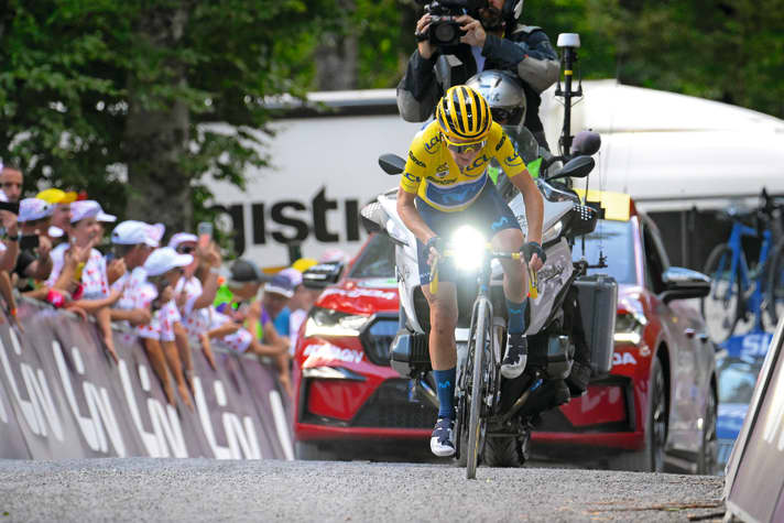 Mag schwere Rennen: Überlegen war van Vleuten auch am extrem harten Anstieg der Schluss­etappe