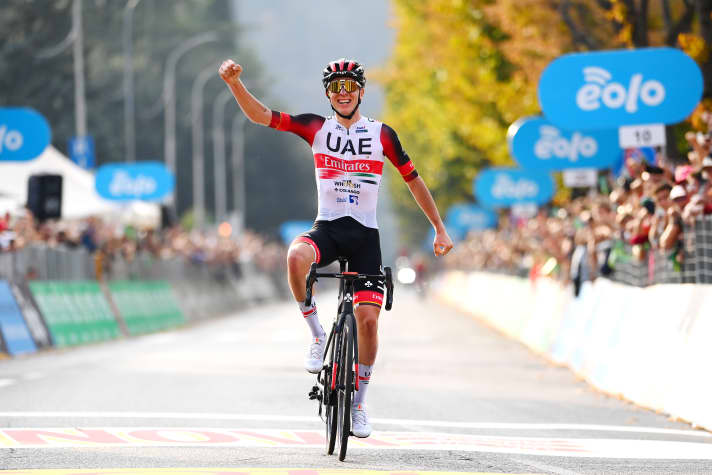 UAE Team Emirates ist die Mannschaft des zweimaligen Tour-de-France-Siegers Tadej Pogacar