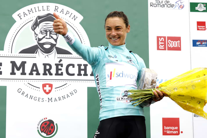 Ashleigh Moolman won the overall classification of the Tour de Romandie in 2022