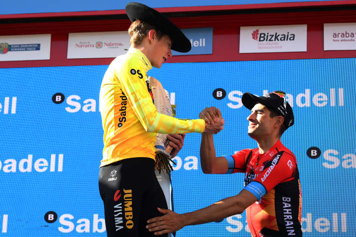 Bei der Baskenland-Rundfahrt 2023 musste sich Mikel Landa nur dem Tour-de-France-Sieger Jonas Vingegaard geschlagen geben