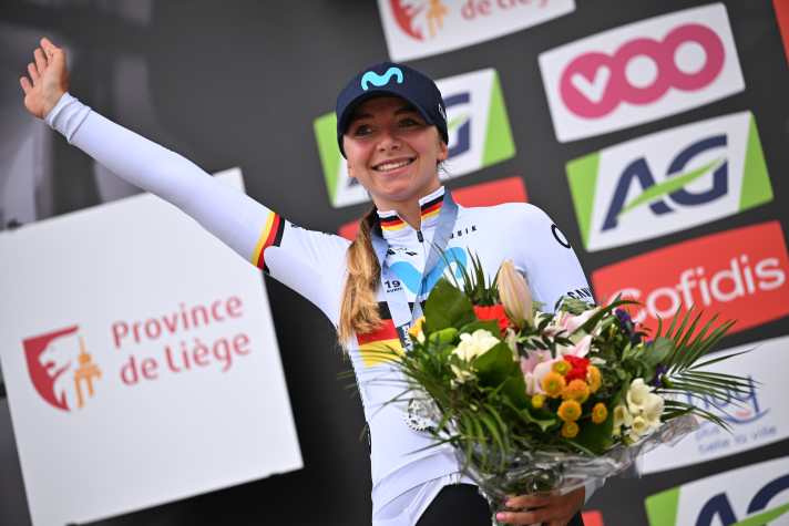 Liane Lippert, 2023 bereits Zweite, geht als eine der Top-Favoritinnen an den Start