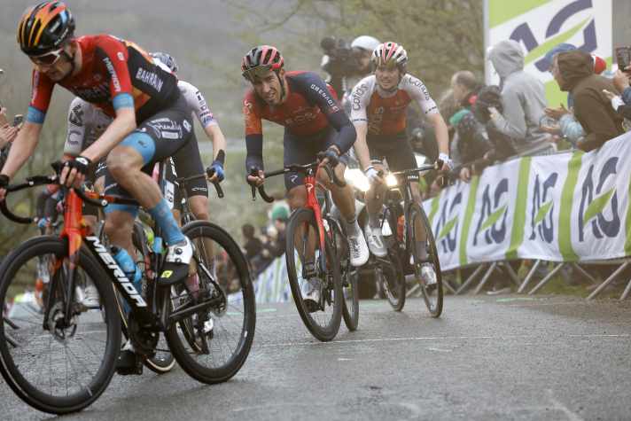 Les montées courtes et raides de Liège-Bastogne-Liège font mal aux coureurs