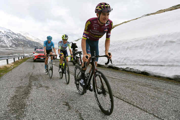Auf die Fahrer warten auf der 7. Etappe anspruchsvolle Passagen