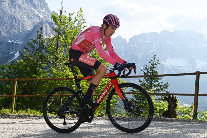 Geraint Thomas verlor auf der vorletzten Etappe des Giro d’Italia noch das Maglia Rosa und wurde am Ende Zweiter