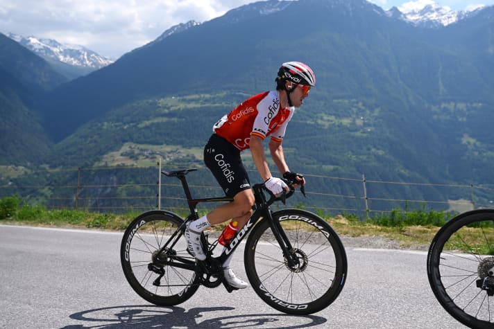 Ion Izagirre sur le Look 795 Blade RS