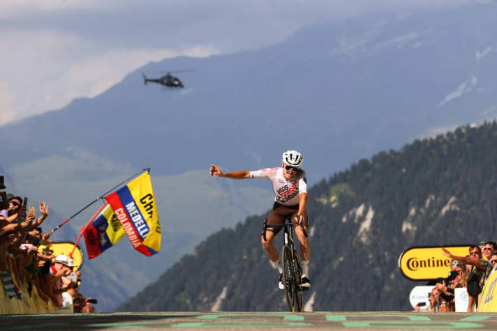Felix Gall won the 17th stage of the 2023 Tour de France