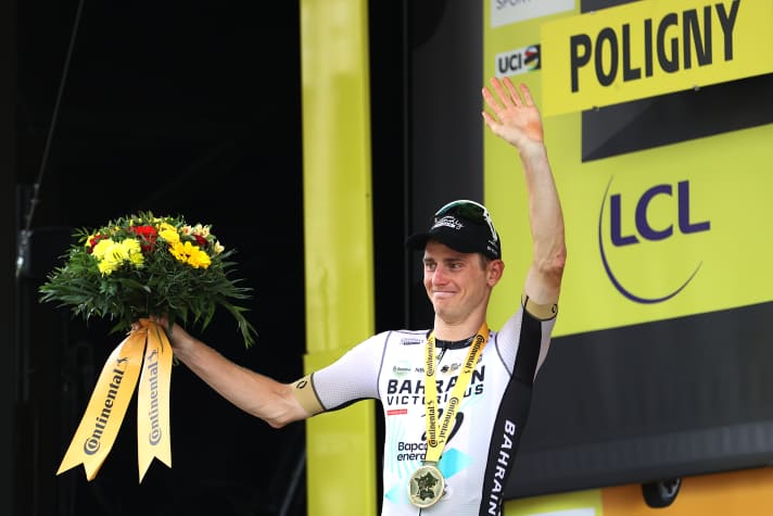 Matej Mohoric achieved top results at Bahrain-Victorious. Among other things, he won a Tour de France stage and the overall classification of the Tour de Pologne