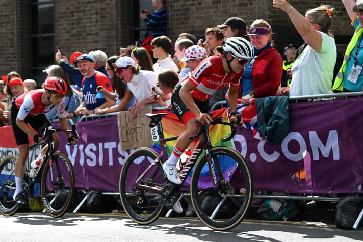 Above all, Christina Schweinberger (front) performed strongly at the 2023 World Championships
