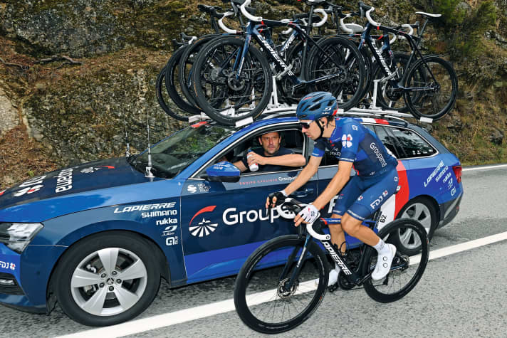 L'équipe Groupama-FDJ fait partie du top 10 en termes de budget estimé.