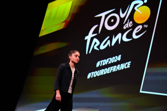 Hoping for a big performance: Bauernfeind at the presentation of the Tour 2024