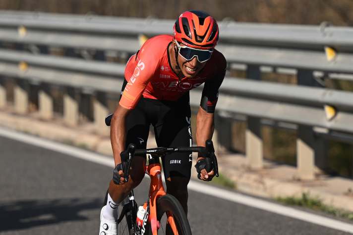 Egan Bernal recently finished third overall in the Tour of Catalonia