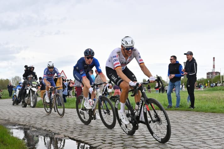 Nils Politt put in a strong performance and finished fourth