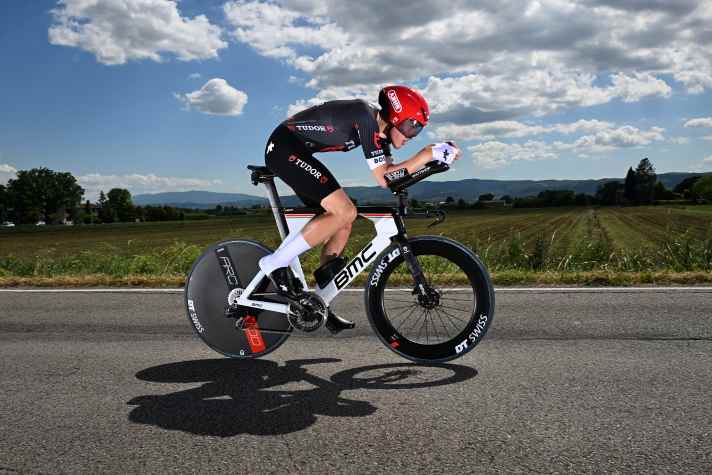 Une lueur d'espoir : Florian Stork lors du dernier Giro