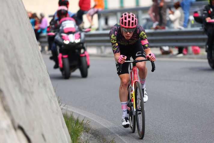 Georg Steinhauser a terminé à la troisième place grâce à une course courageuse.