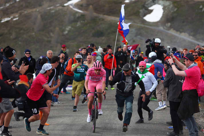 Besonders dominant war Pogacar auf der Königsetappe nach Livigno