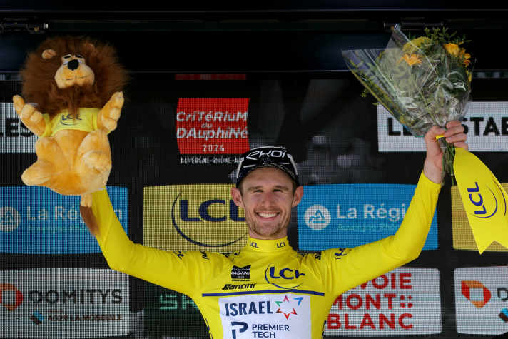 The favourites around Primoz Roglic were not challenged in the final.