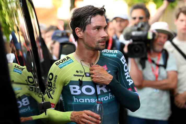 Primoz Roglic est maintenant deuxième au classement général.