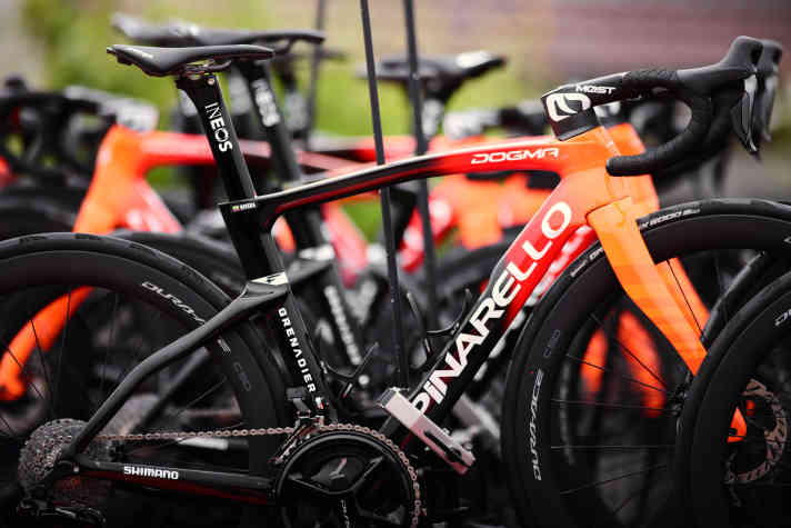 Das Pinarello Dogma F bei der Tour de Suisse