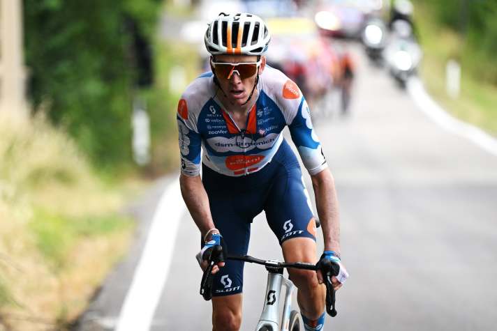 Mit seinem Antritt 50 Kilometer vor dem Ziel legte Romain Bardet den Grundstein für seinen Tagessieg und das Gelbe Trikot