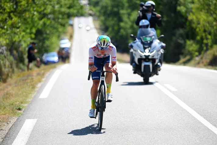 The only outlier of the day: Thomas Gachignard