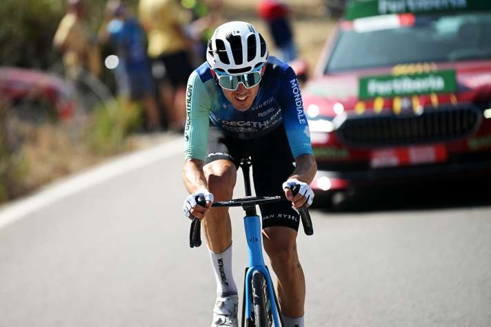 Solo to victory: Ben O'Connor