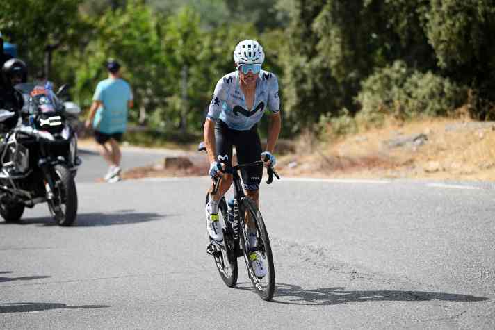 Enric Mas konnte Primoz Roglic am finalen Berg klar distanzieren