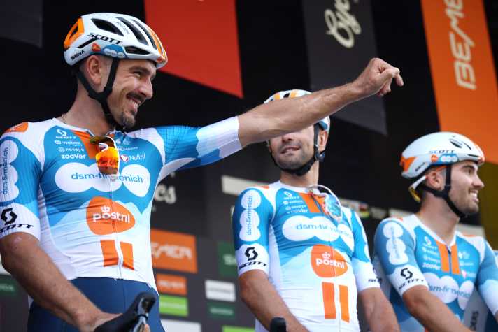 John Degenkolb a été très applaudi, mais n'a pas pu intervenir dans le final.