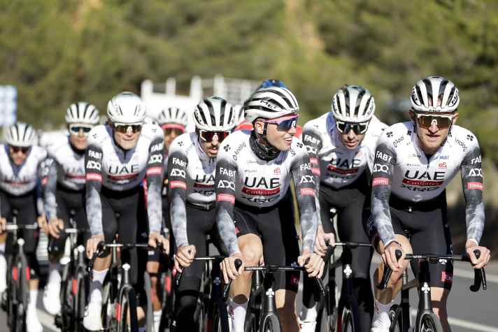 The new UAE Emirates XRG jersey