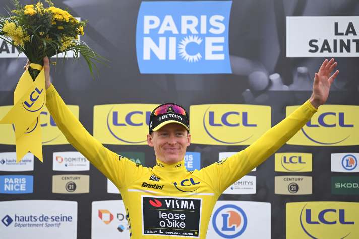 Matteo Jorgenson gewann in diesem Jahr schon Paris-Nizza