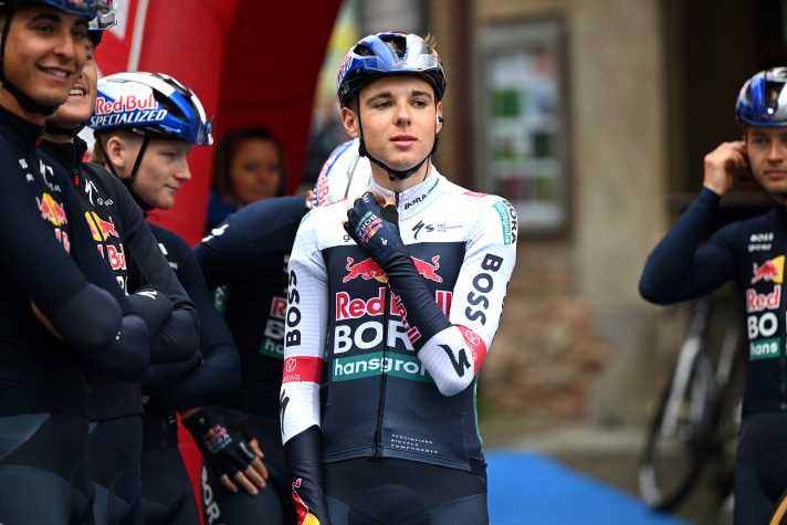 Lorenzo Finn, jeune talent des Red Bull-Bora-hansgrohe Rookies
