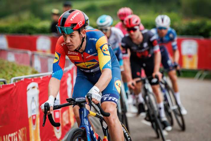 Patrick Konrad ist einer der wichtigsten Teamfahrer und Helfer bei Lidl-Trek