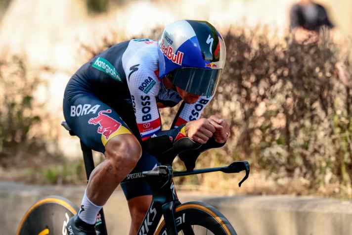 Primož Roglič verpasst die Bestzeit um nur eine Sekunde