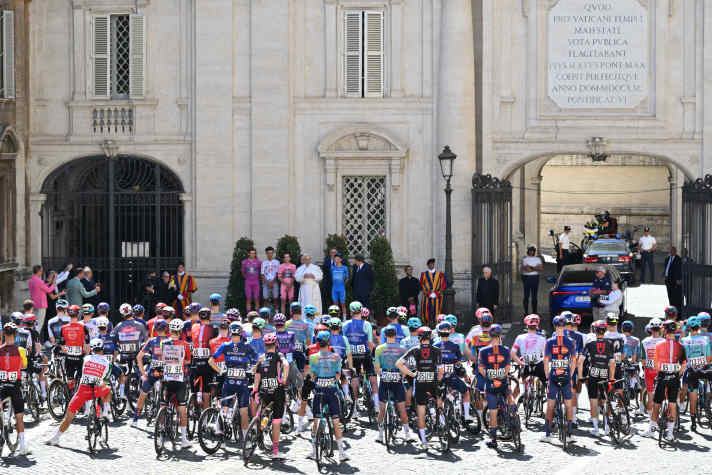 Kurzer Besuch beim Papst Leo XIV.