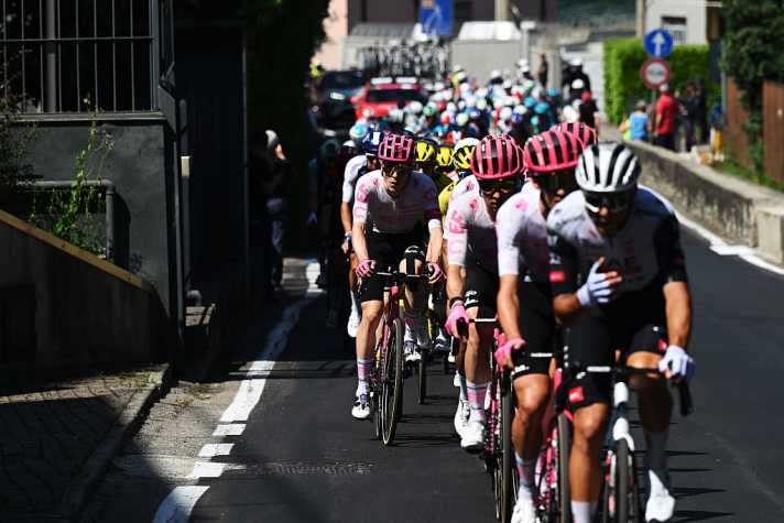 Mit über zehn Minuten ließ das Feld den größten Vorsprung bei diesem Giro d’Italia bislang zu.